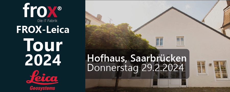 Banner FROX Leica Tour 2024 Saarbrücken
