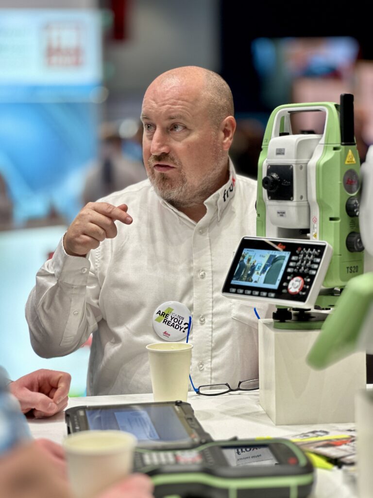 Totalstation Leica TS20 FROX auf INTERGEO